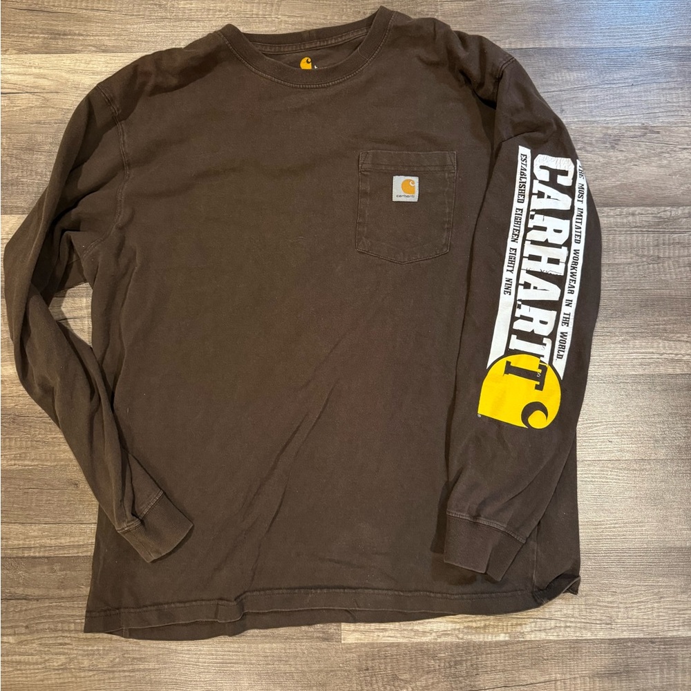 carhartt long sleeve t shirt